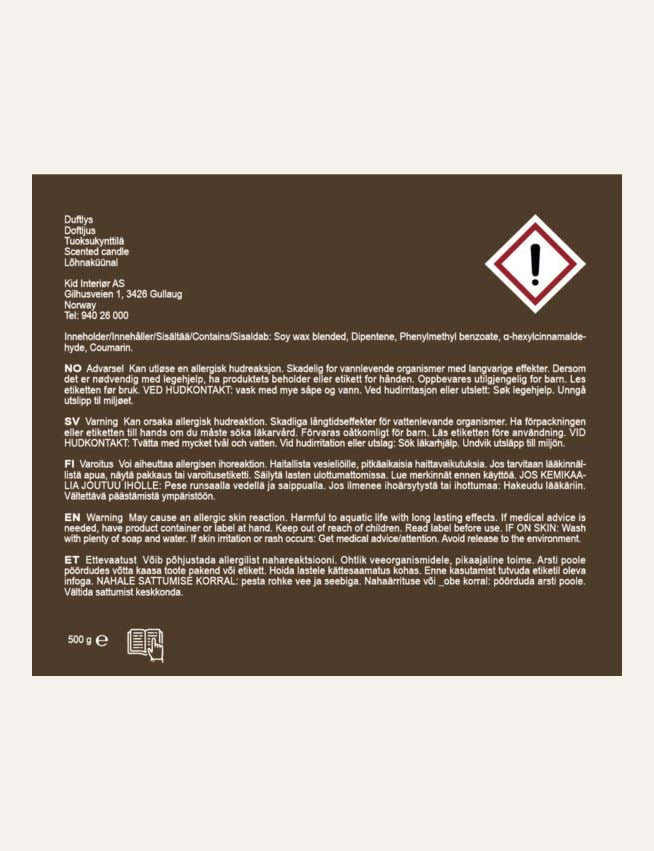 Lõhnaküünal beež - 7