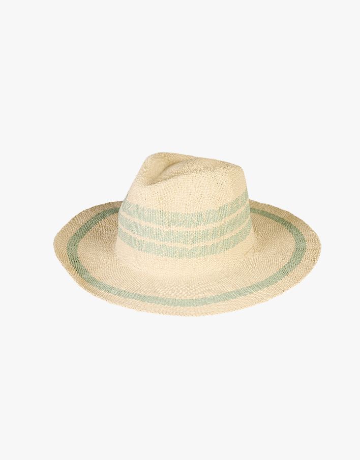 Õlgkübar roheline - 57 cm roheline - 1