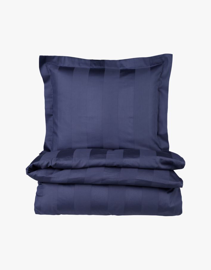 Satiinpuuvillane voodipesukomplekt sinine - 150x210 cm sinine - 1