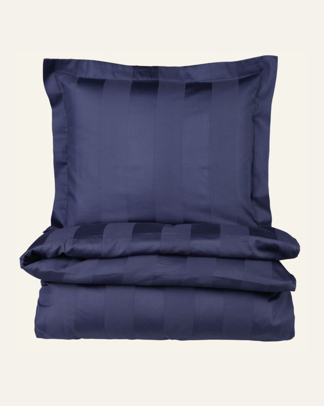 Voodipesukomplekt satiinpuuvillane sinine - 150x210 cm sinine - 1