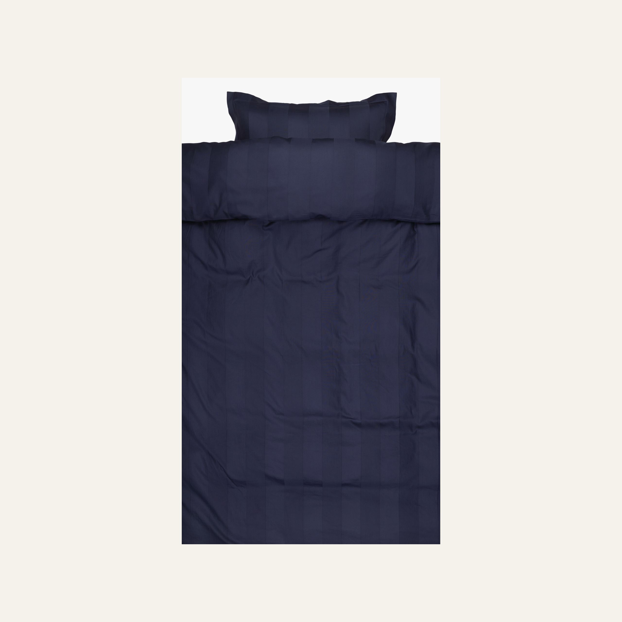 Voodipesukomplekt satiinpuuvillane sinine - 3