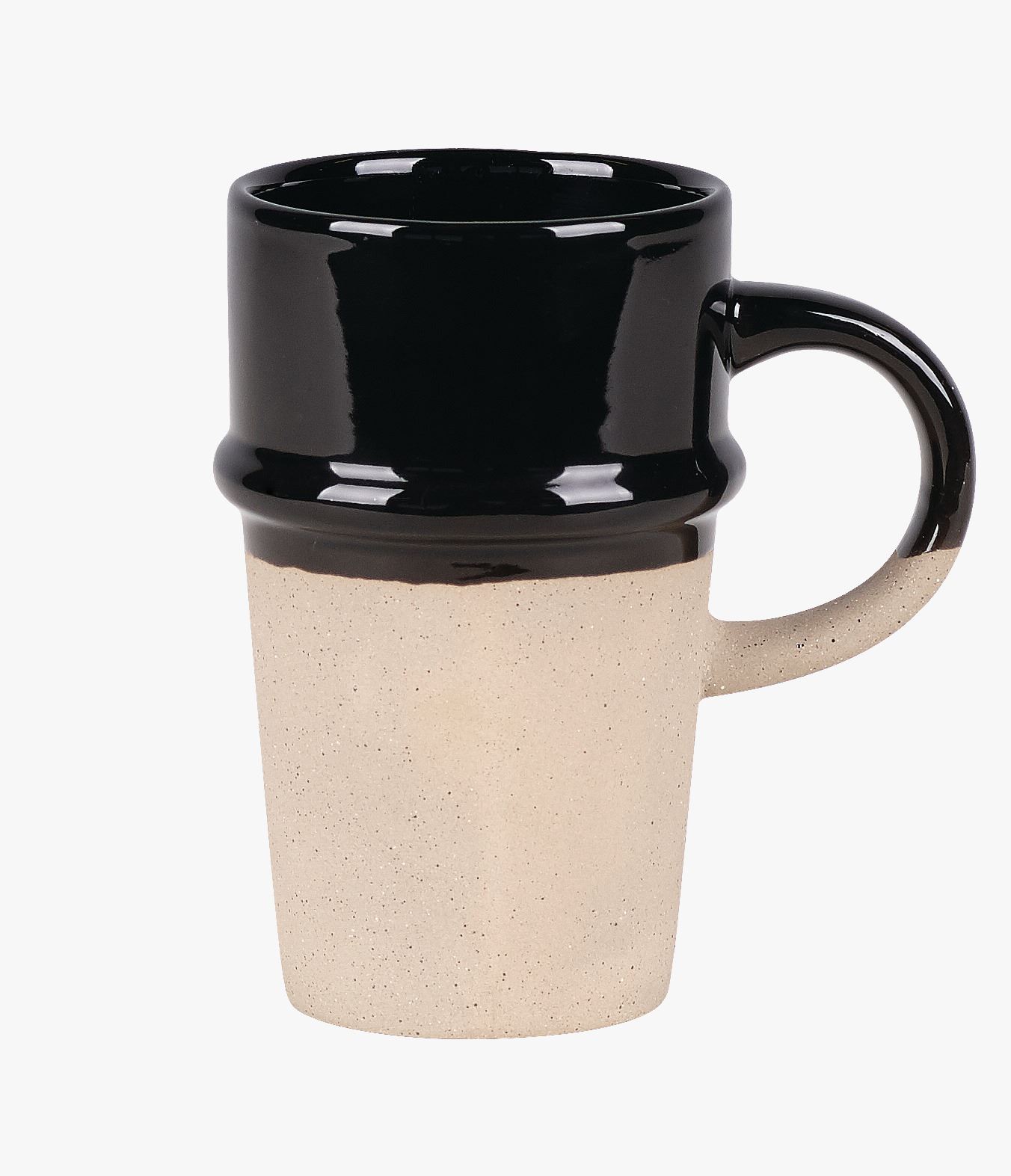 Suur tass must - 11,7 cm ø 6,5 must - 1