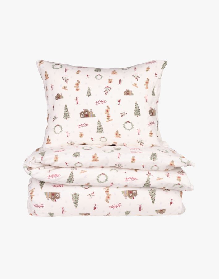 Flanell voodipesukomplekt mitmevärviline - 150x210+50x60 cm mitmevärviline - 1