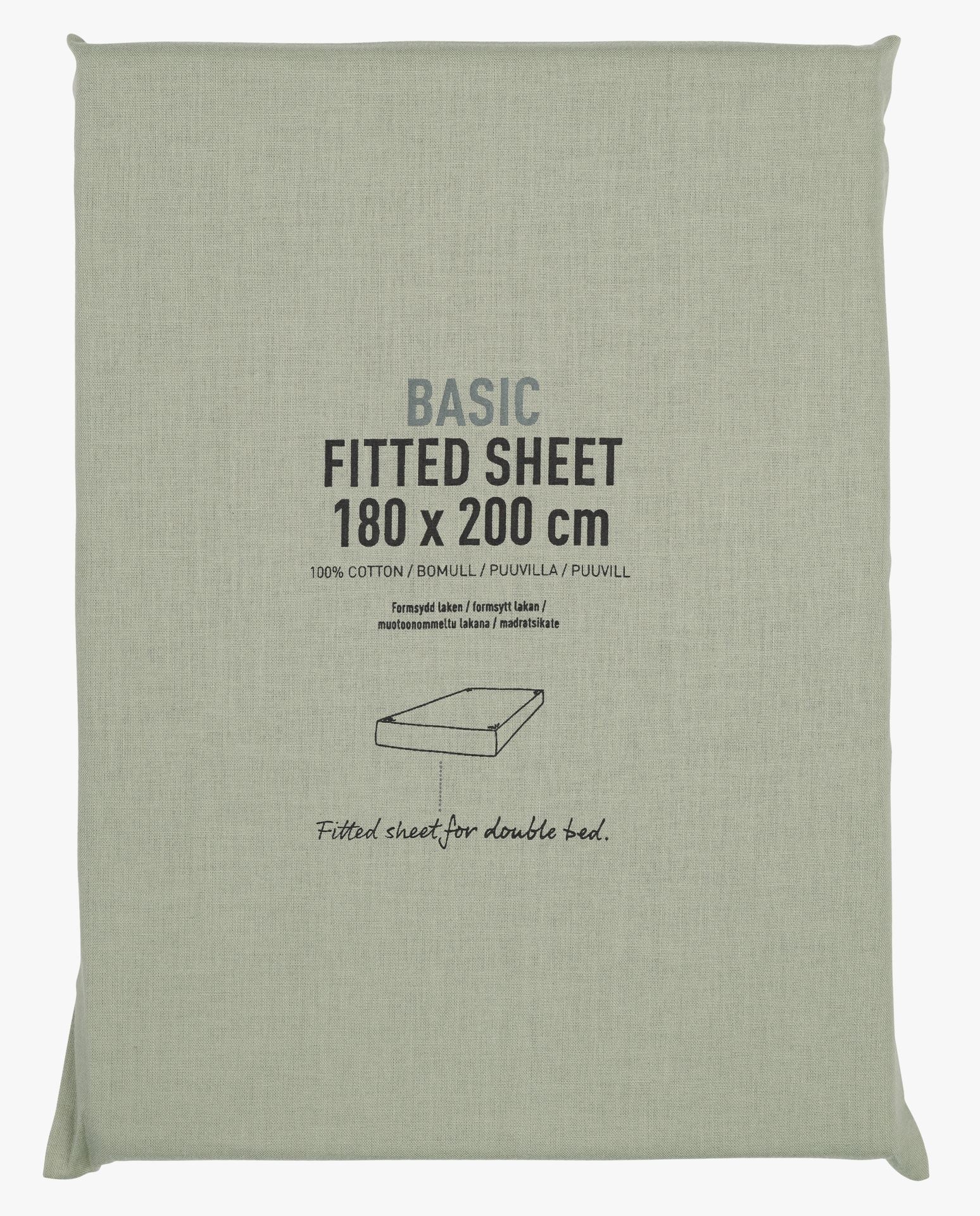 Voodilina kummiga roheline - 2