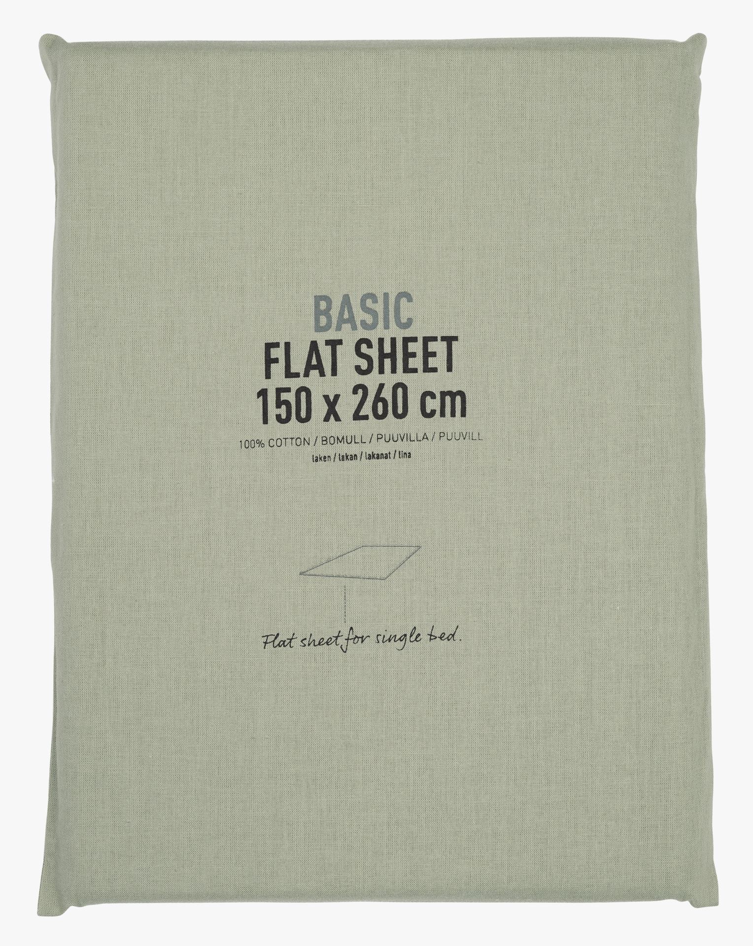 Puuvillane lina roheline - 2