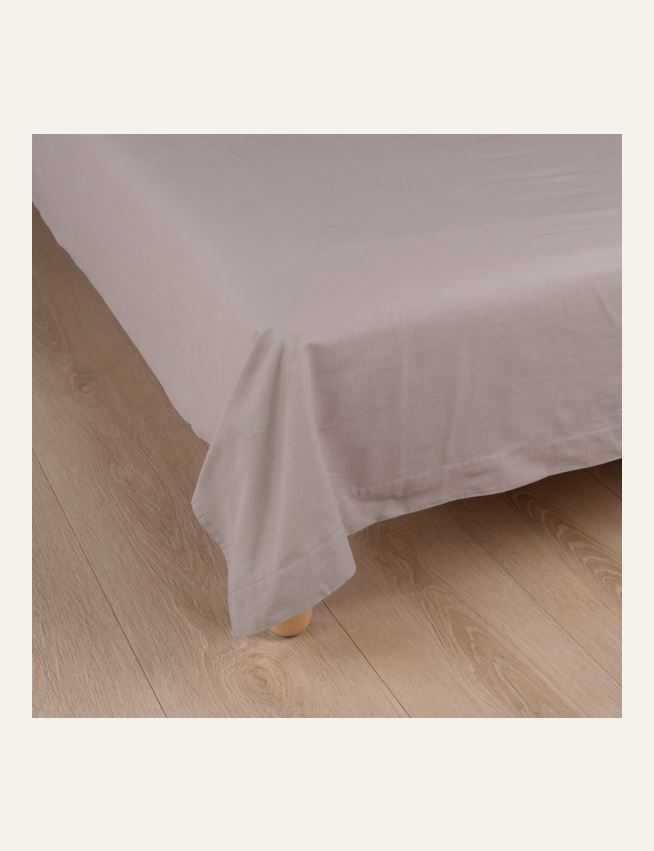 Puuvillane lina helehall - 2