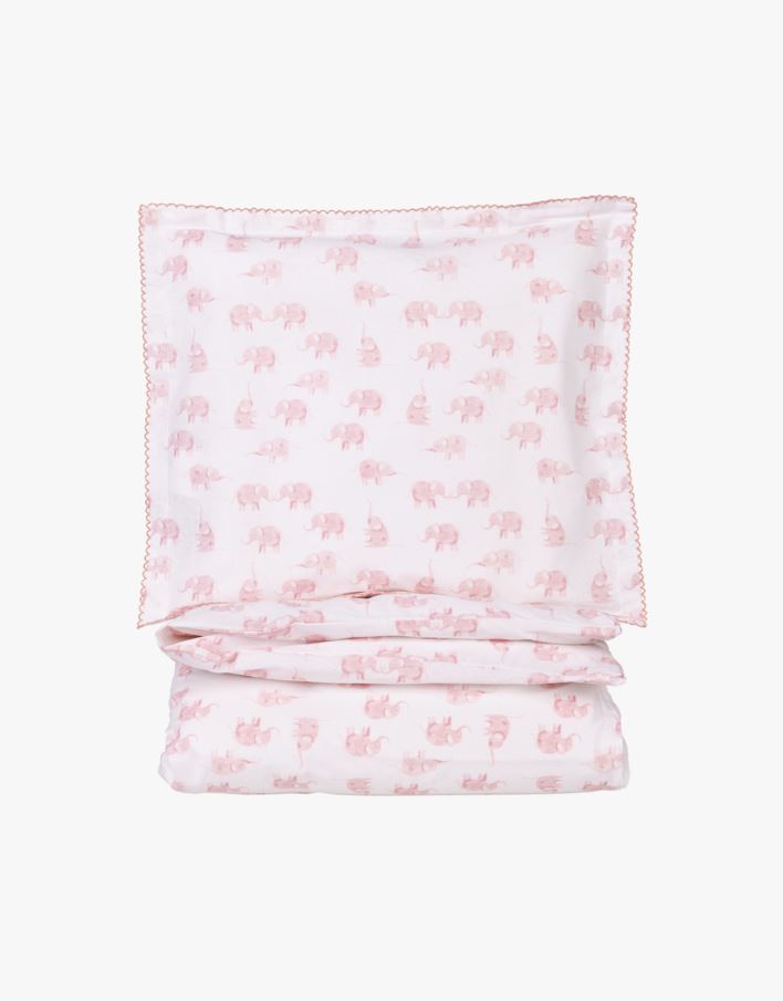 Voodipesukomplekt roosa - 100x130 cm roosa - 1