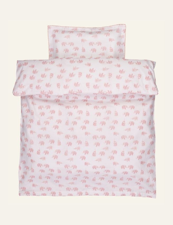 Beebi voodipesukomplekt roosa - 2