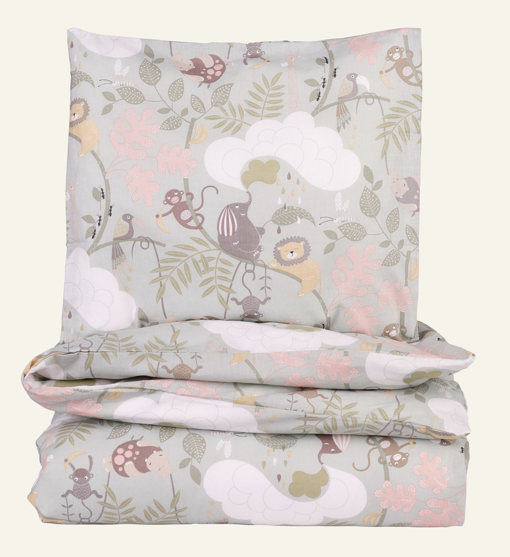 Beebi voodipesukomplekt roheline - 2