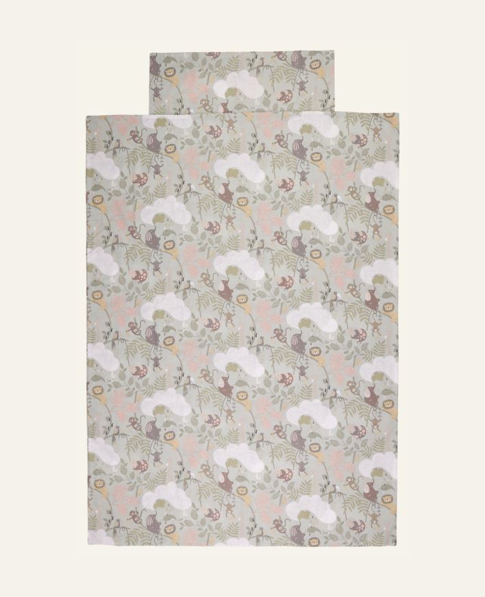 Beebi voodipesukomplekt roheline - 100x130 cm roheline - 1