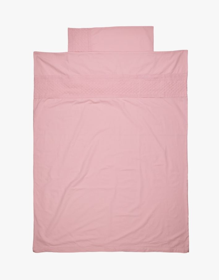 Julie voodipesukomplekt roosa  - 100x130 cm roosa - 1
