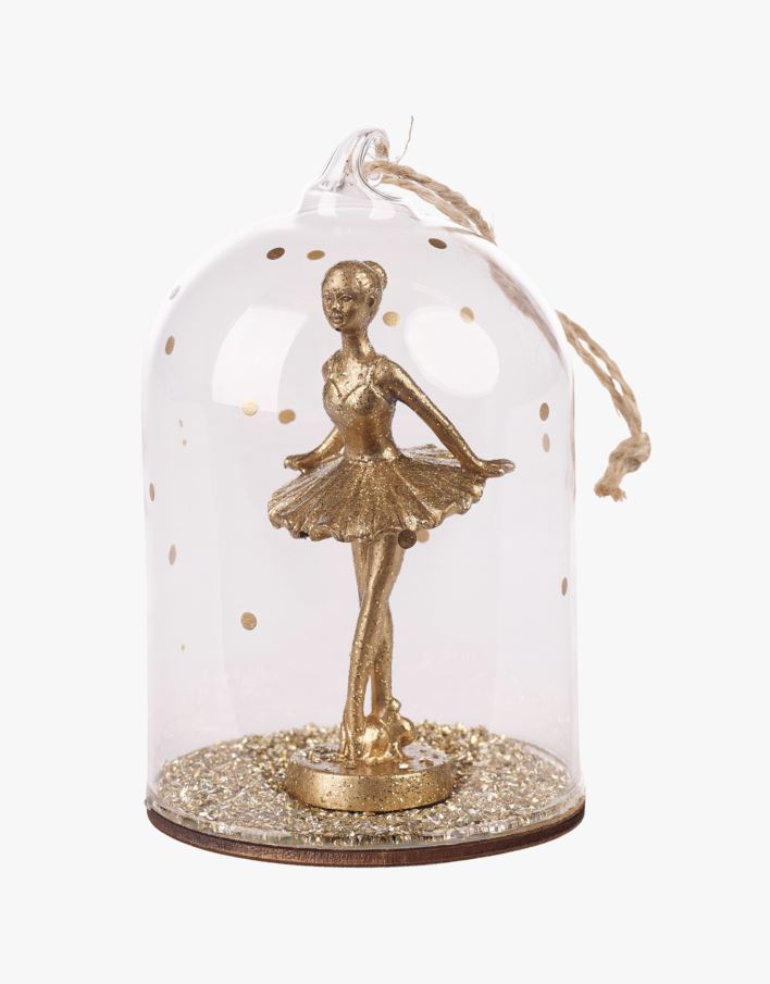 Kaunistus kuldne - 6,8x6,8x10,5 cm kuldne - 1