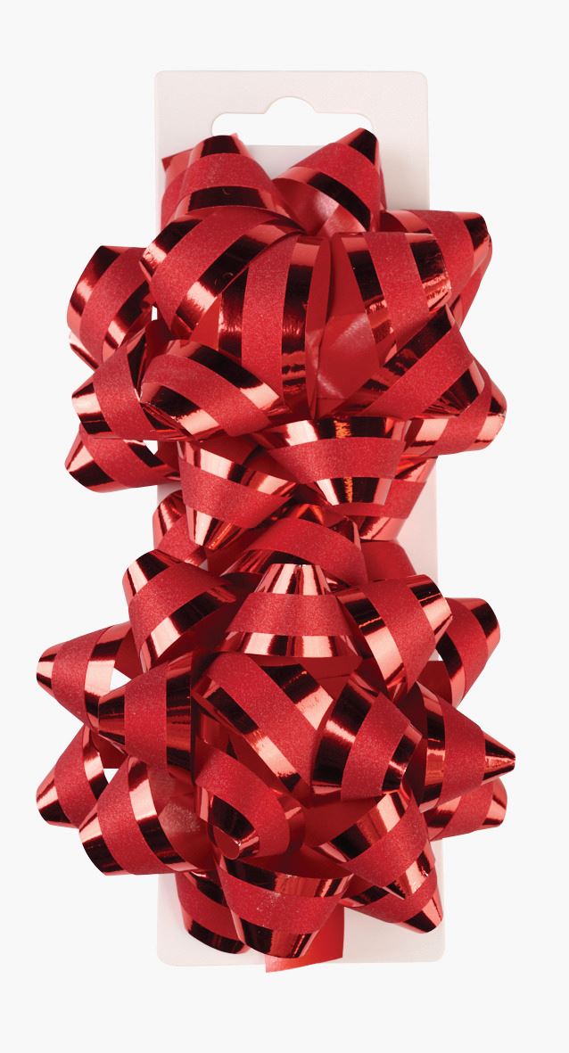 Rosett punane - ø10 cm punane - 1