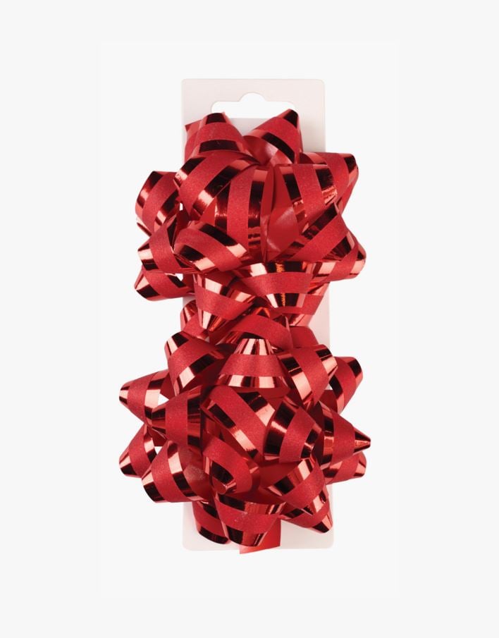 Rosett punane - ø10 cm punane - 1