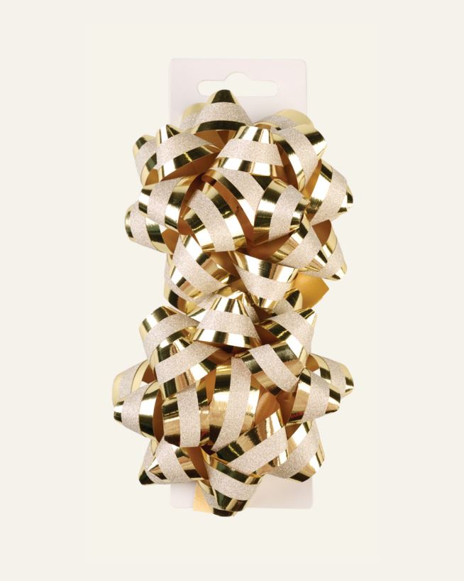 Rosett kuldne - ø10 cm kuldne - 1