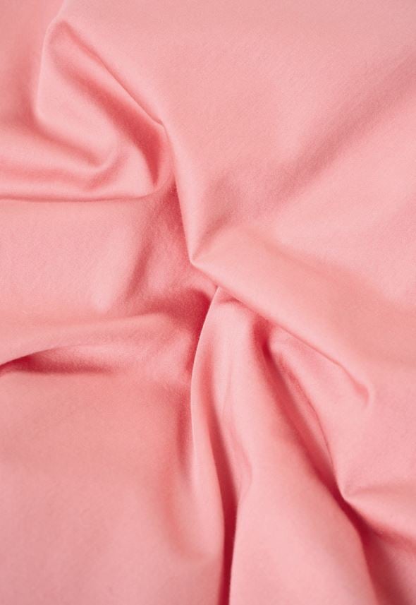 Voodipesukomplekt satiinpuuvillane kõrbe roosa - 4