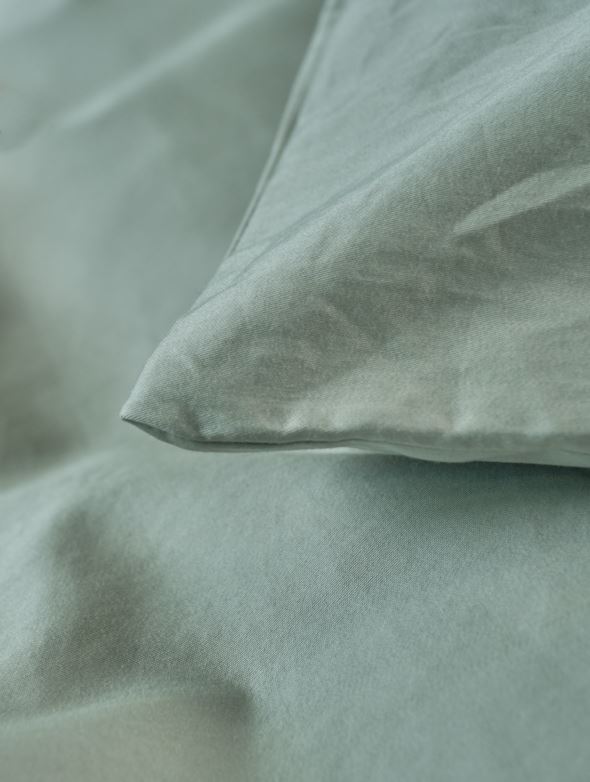 Voodipesukomplekt satiinpuuvillane roheline - 3