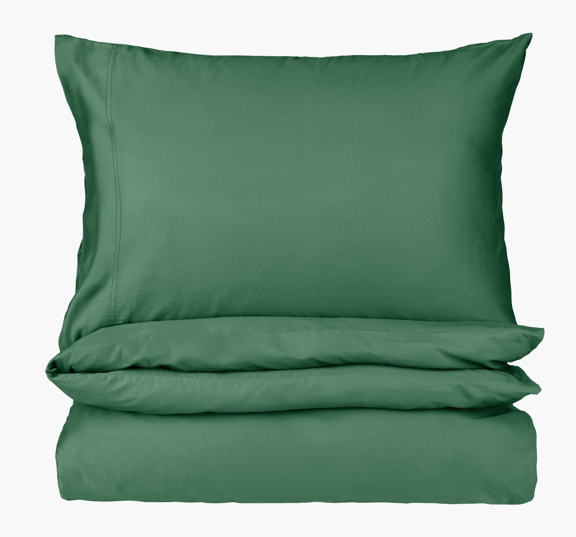 Voodipesukomplekt satiinpuuvillane samblaroheline - 150x210 cm samblaroheline - 1