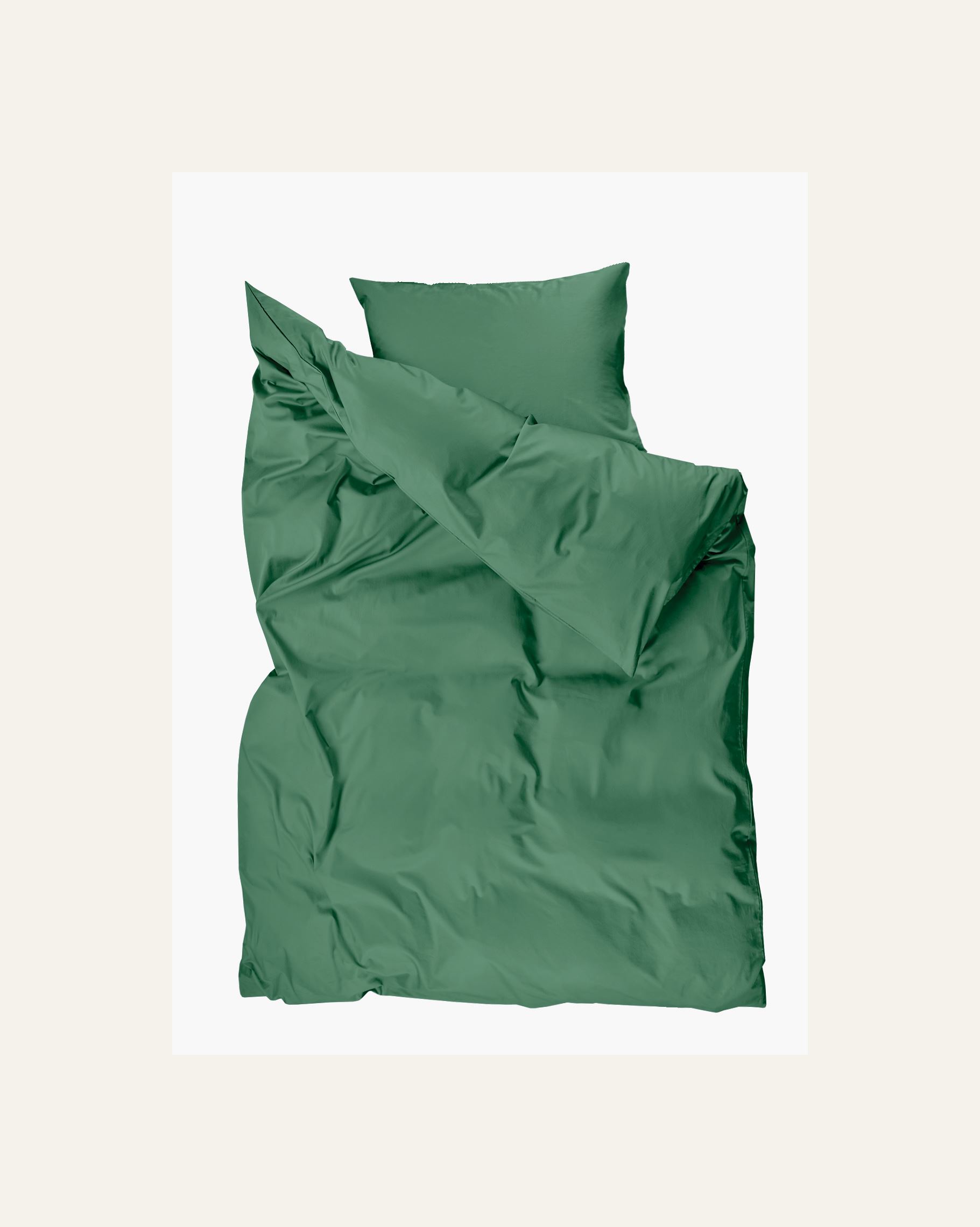 Voodipesukomplekt satiinpuuvillane samblaroheline - 2