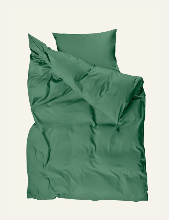 Voodipesukomplekt satiinpuuvillane samblaroheline - 2
