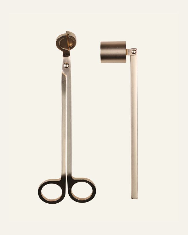 Küünlakustutaja kuldne - 18 cm kuldne - 1