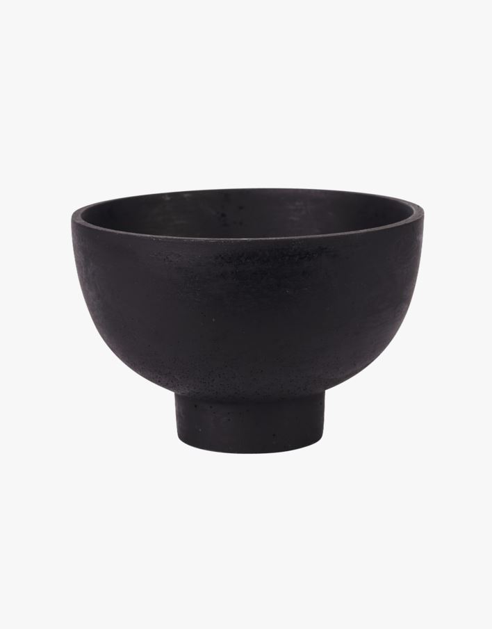 Lillepott must - 18x18x12 cm must - 1