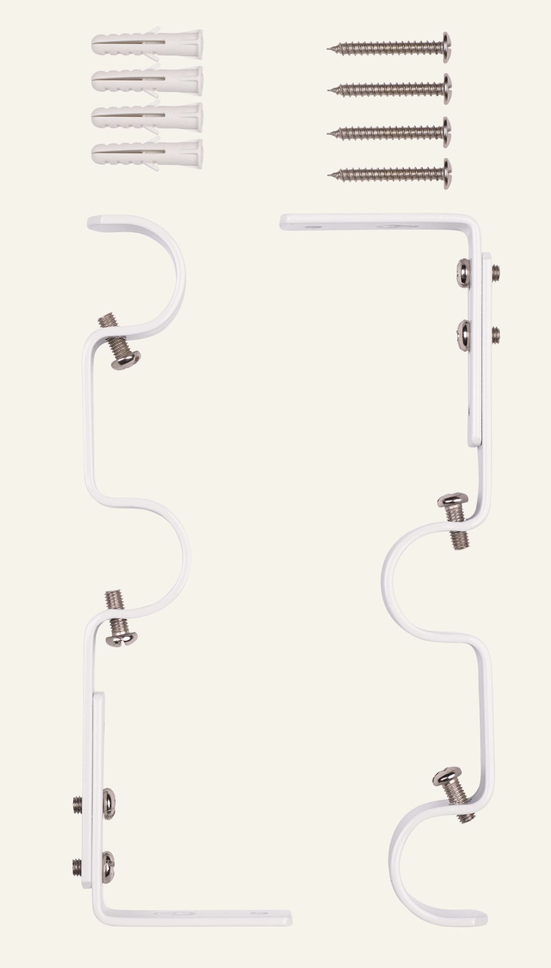 Seinakinnitused valge - 2
