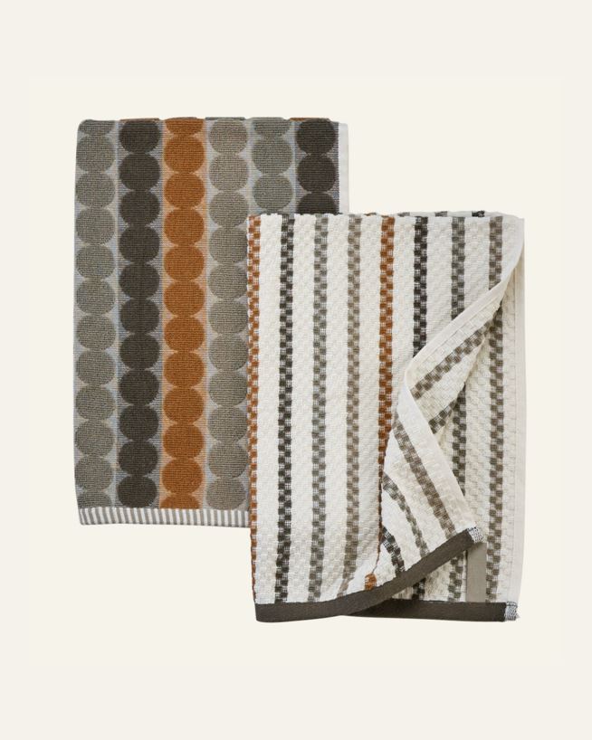 Köögikäterätid 2 pcs pruun - 45x70 cm pruun - 1
