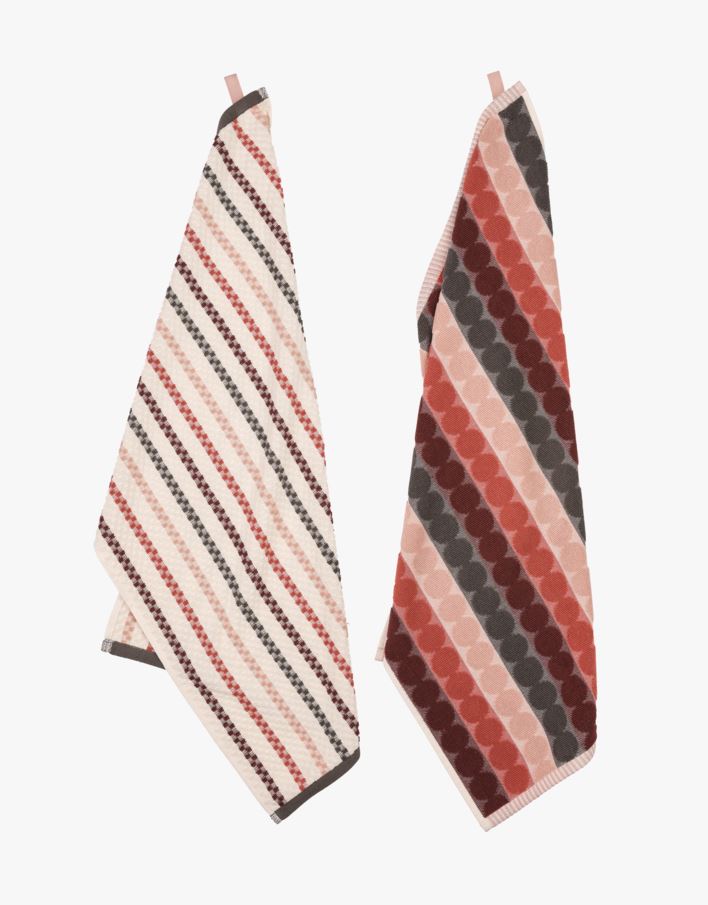 Köögikäterätid 2 pcs roosa - 45x70 cm roosa - 1