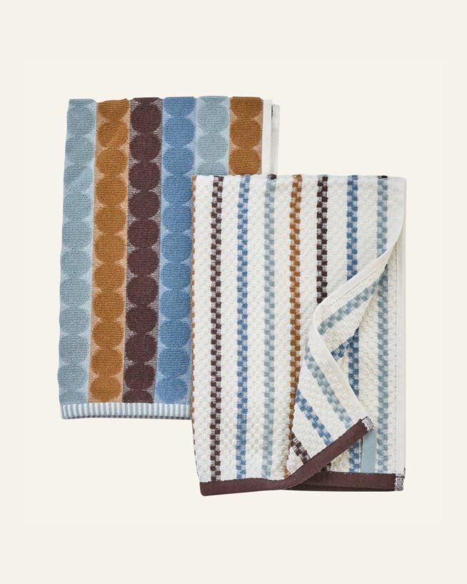 Köögikäterätid 2 pcs sinine - 45x70 cm sinine - 1
