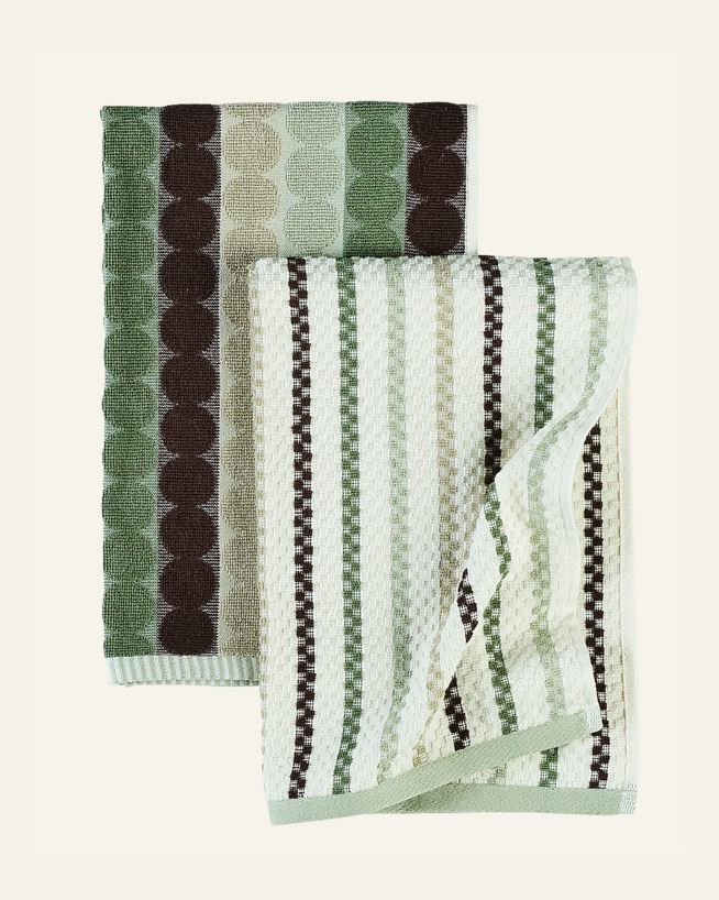Köögikäterätid 2 pcs roheline - 45x70 cm roheline - 1