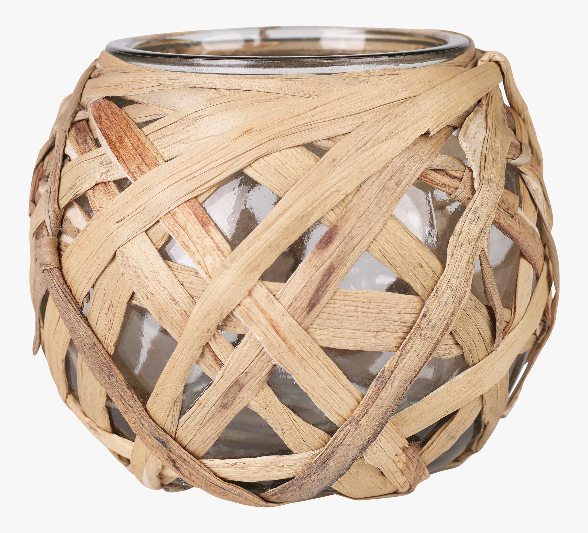 Küünlalatern naturaalne toon - 16x16x12,7 cm naturaalne toon - 1