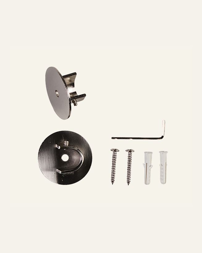 Kardinapuu kinnitusdetail terashall - 13/16 mm terashall - 1