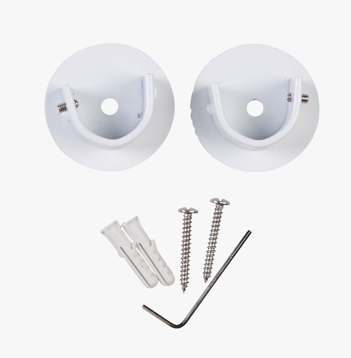 Kardinapuu kinnitusdetail valge - 2