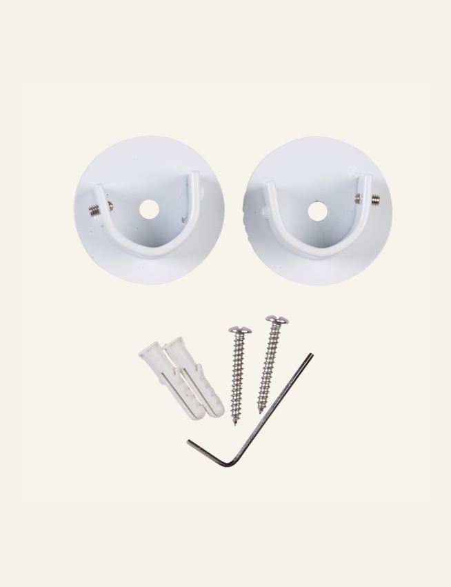 Kardinapuu kinnitusdetail valge - 2