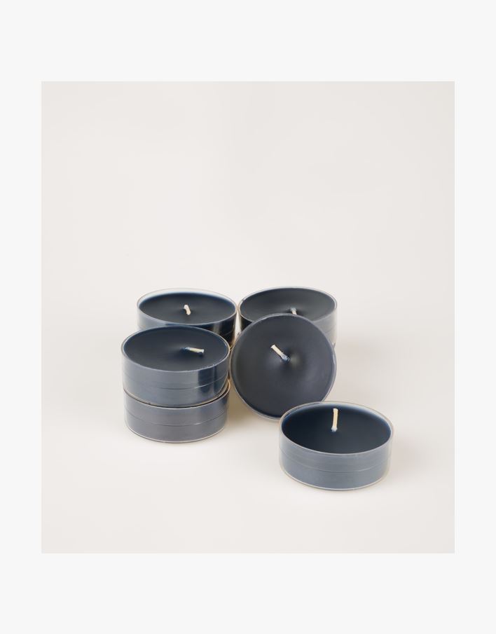 Suured teeküünlad must - 6x2 cm must - 1