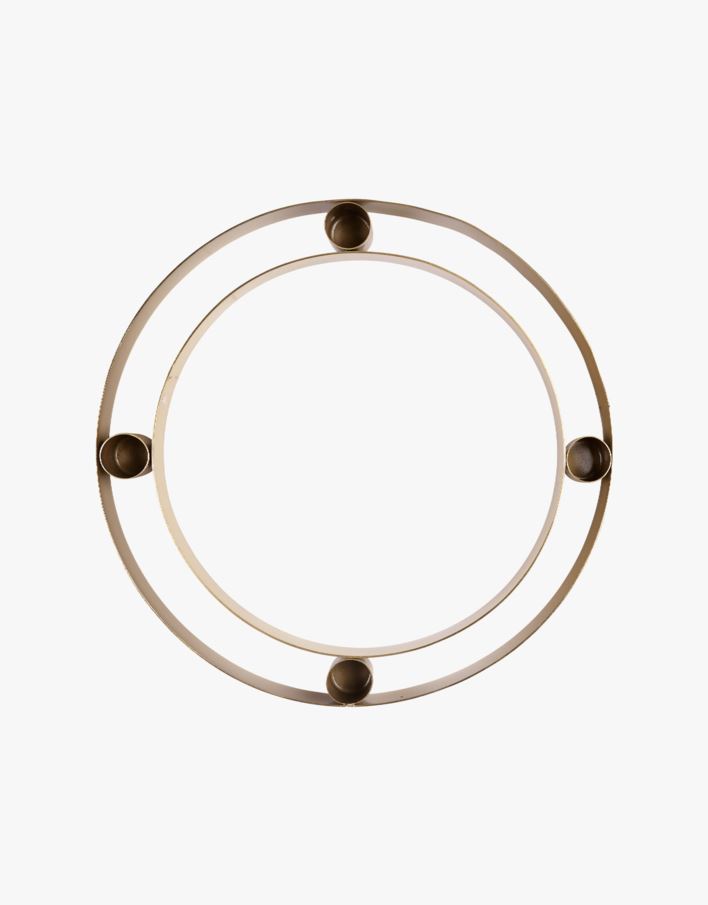 Advendiküünal messing - 31x31x3 cm messing - 1