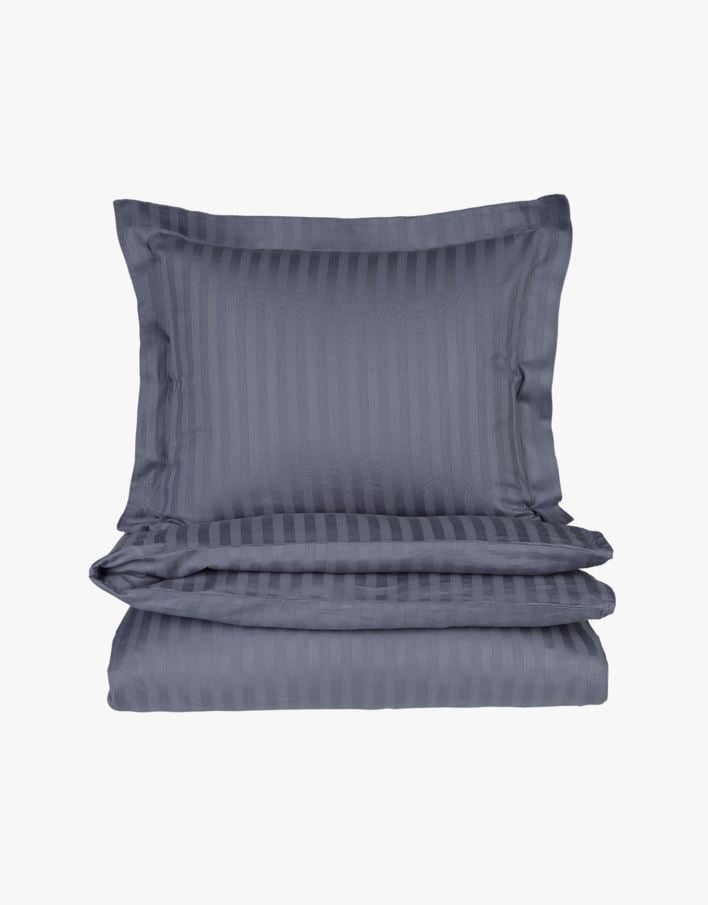 Voodipesukomplekt satiinpuuvillane teksasinine - 150x210 cm teksasinine - 1