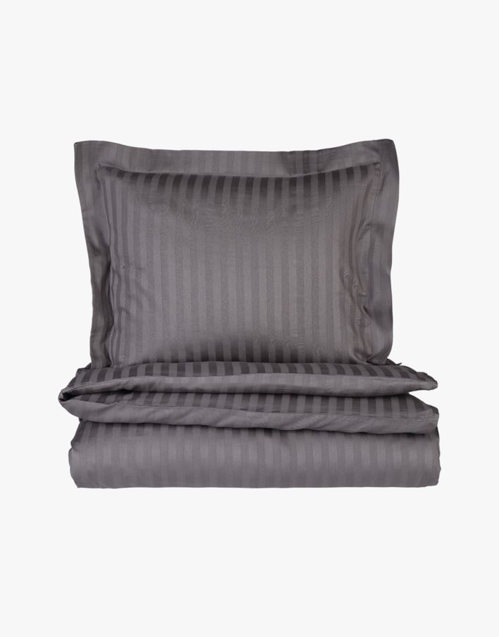 Voodipesukomplekt satiinpuuvillane hall - 150x210 cm hall - 1