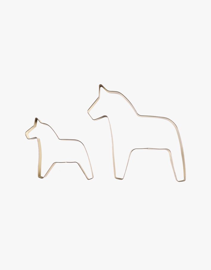 Piparkoogivorm kuldne - 12,9x12,5 cm kuldne - 1