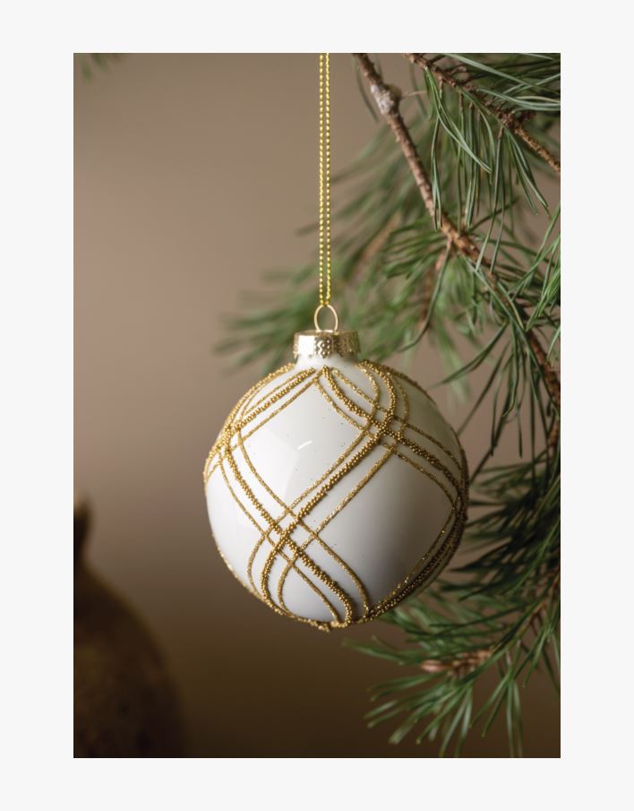 Kuuseehe valge - ø8 cm valge - 1