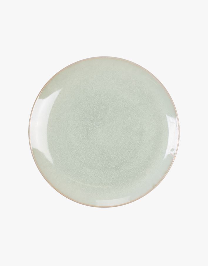 Õhtusöögi taldrik heleroheline - ø 27,3 cm heleroheline - 1
