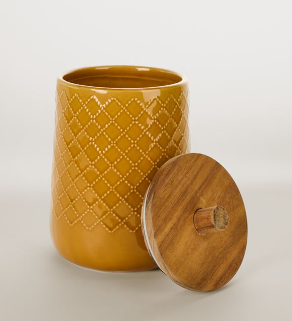 Säilituspurk kollane - 2