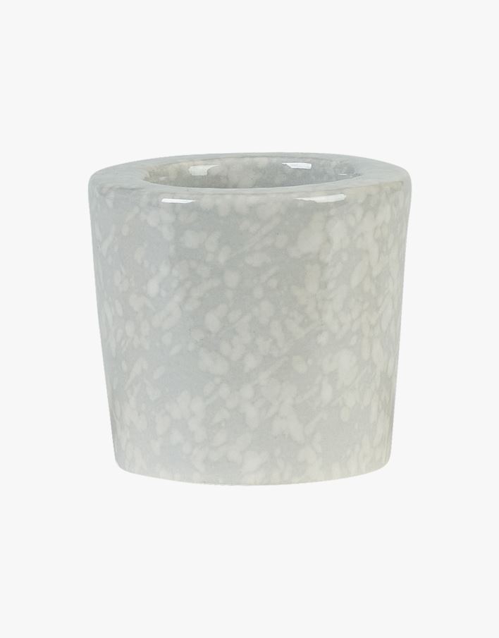 Küünlajalg hall - 3,6x3,6x6,2 cm hall - 1