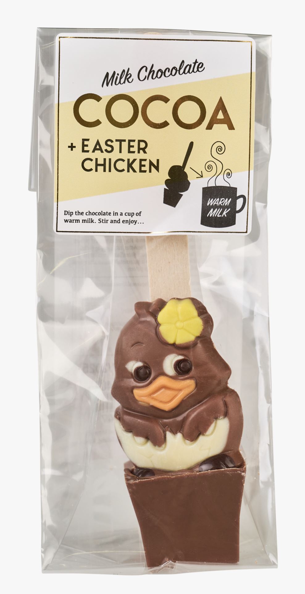 Kakao pulga otsas pruun - 6x4x16 cm pruun - 1