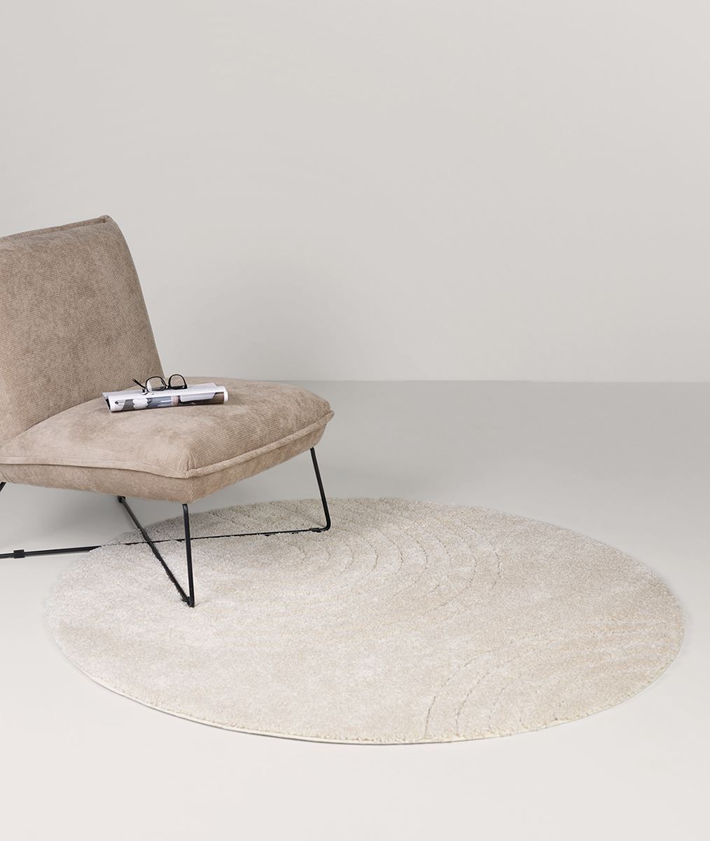 Ümmargune vaip loodusvalge - 7