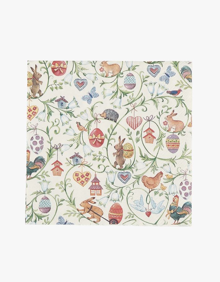 Pabersalvrätikud mitmevärviline - 33x33 cm mitmevärviline - 1