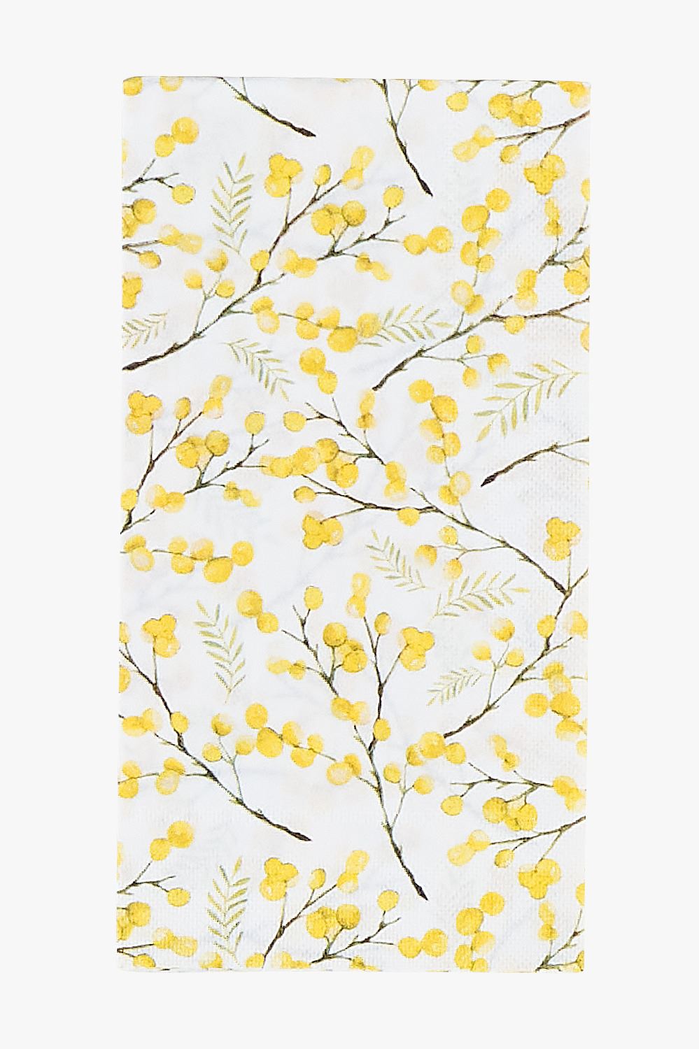 Pabersalvrätik kollane - 33x42 cm kollane - 1