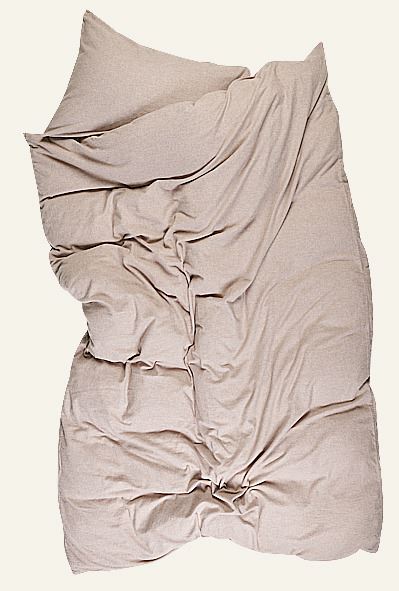 Voodipesukomplekt lõimvärvitud flanell sand - 2