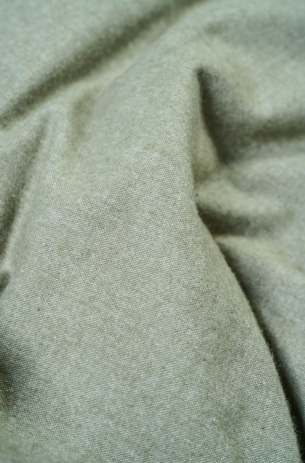 Voodipesukomplekt lõimvärvitud flanell oliiviroheline - 3